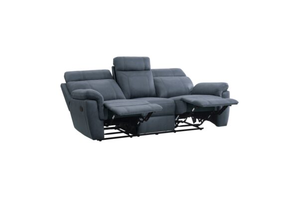 9301BUE Seating-Clifton Collection 2pc Set: Sofa, Love