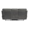 9301GRY-3 Double Reclining Sofa with C...