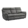 9301GRY Seating-Clifton Collection 2pc Set: Sofa, Love