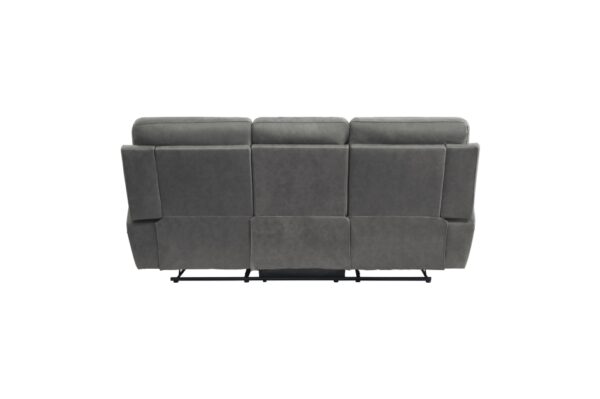9301GRY Seating-Clifton Collection 2pc Set: Sofa, Love