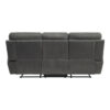 9301GRY Seating-Clifton Collection 2pc Set: Sofa, Love