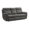 9301GRY Seating-Clifton Collection 2pc Set: Sofa, Love