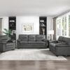 9328DG Seating-Keighly Collection 2pc Set: Sofa, Love