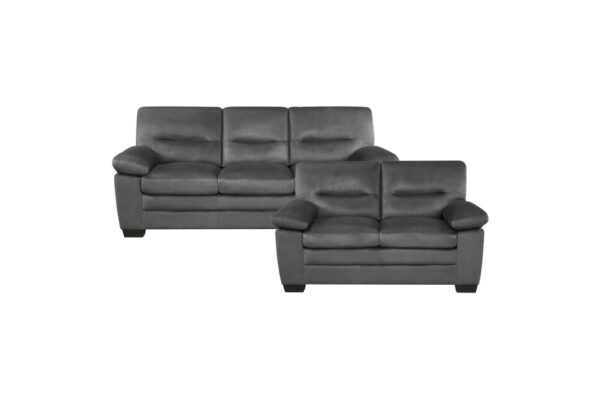 9328DG Seating-Keighly Collection 2pc Set: Sofa, Love