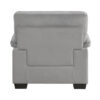 9328GY Seating-Keighly Collection 2pc Set: Sofa, Love