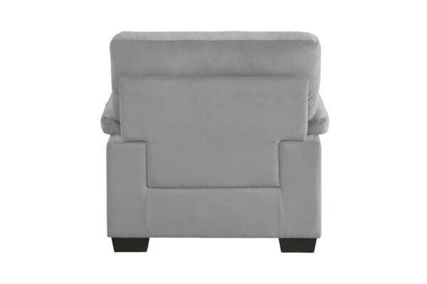 9328GY Seating-Keighly Collection 2pc Set: Sofa, Love