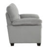 9328GY Seating-Keighly Collection 2pc Set: Sofa, Love