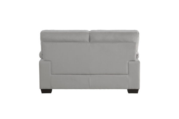 9328GY Seating-Keighly Collection 2pc Set: Sofa, Love