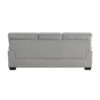 9328GY Seating-Keighly Collection 2pc Set: Sofa, Love
