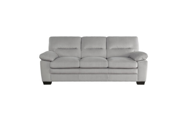 9328GY Seating-Keighly Collection 2pc Set: Sofa, Love