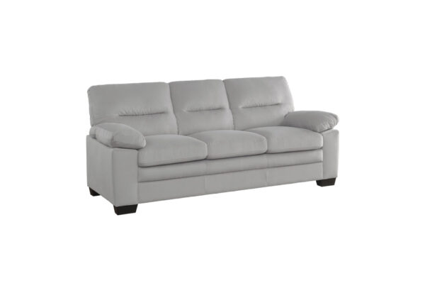 9328GY Seating-Keighly Collection 2pc Set: Sofa, Love