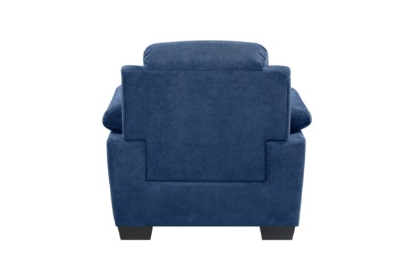 9333BU Seating-Holleman Collection 2pc Set: Sofa, Love