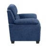 9333BU Seating-Holleman Collection 2pc Set: Sofa, Love