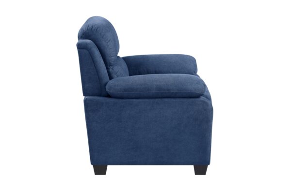 9333BU Seating-Holleman Collection 2pc Set: Sofa, Love