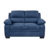 9333BU Seating-Holleman Collection 2pc Set: Sofa, Love