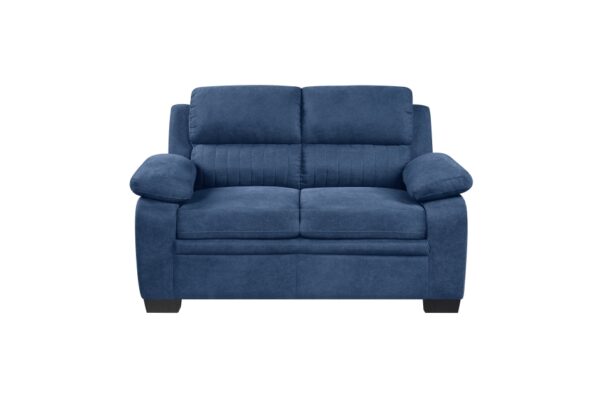 9333BU Seating-Holleman Collection 2pc Set: Sofa, Love