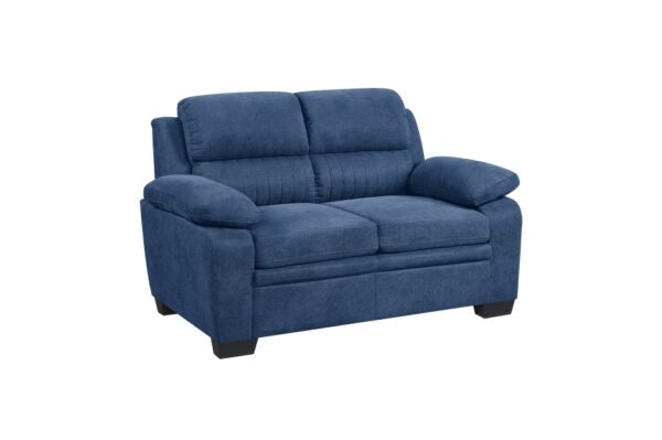 9333BU Seating-Holleman Collection 2pc Set: Sofa, Love