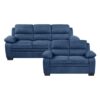 9333BU Seating-Holleman Collection 2pc Set: Sofa, Love