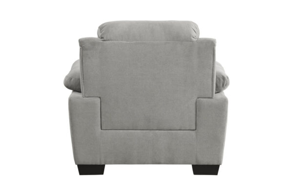 9333GY Seating-Holleman Collection 2pc Set: Sofa, Love