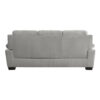 9333GY Seating-Holleman Collection 2pc Set: Sofa, Love