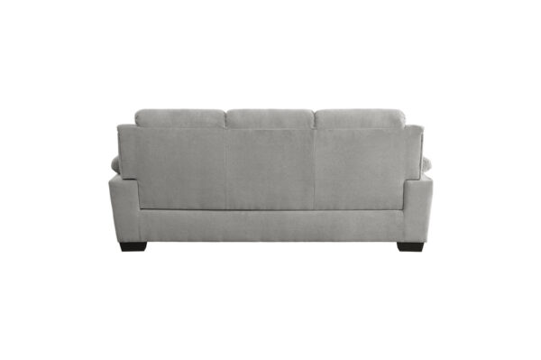 9333GY Seating-Holleman Collection 2pc Set: Sofa, Love