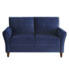 9348BUE Seating-Dunleith Collection 2pc Set: Sofa, Love
