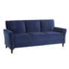 9348BUE Seating-Dunleith Collection 2pc Set: Sofa, Love