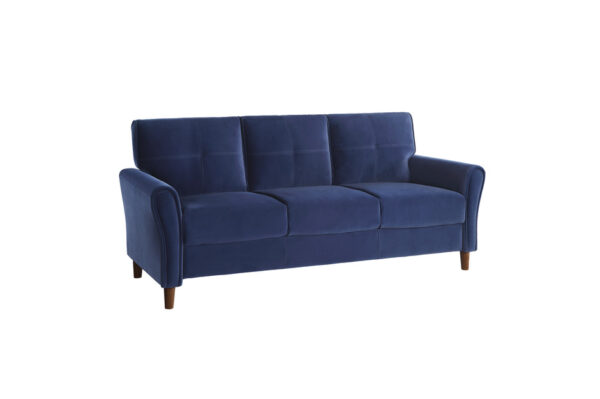 9348BUE Seating-Dunleith Collection 2pc Set: Sofa, Love