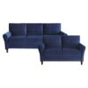 9348BUE Seating-Dunleith Collection 2pc Set: Sofa, Love