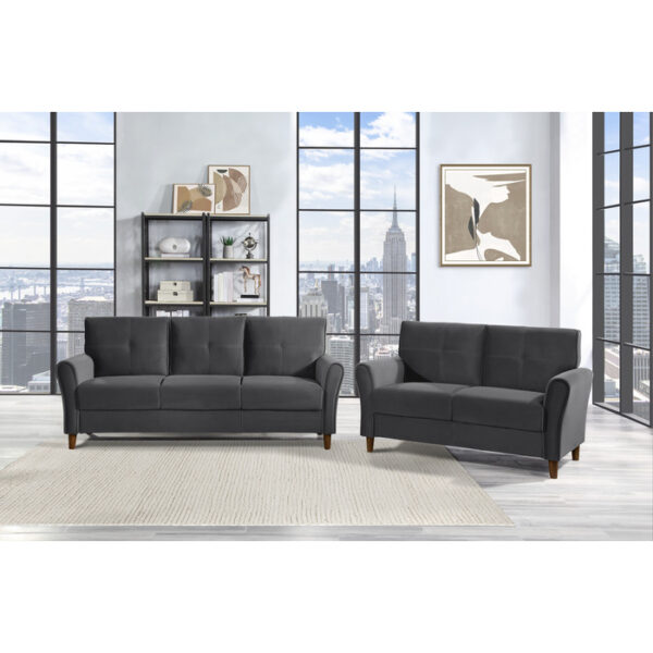 9348GRY-3 Sofa