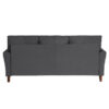 9348GRY Seating-Dunleith Collection 2pc Set: Sofa, Love
