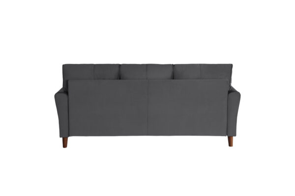 9348GRY Seating-Dunleith Collection 2pc Set: Sofa, Love