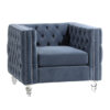 9349DBU Seating-Orina Collection 2pc Set: Sofa, Love