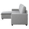 9359GRY Seating-Brandolyn Collection 2-Piece Reversible Sectional...