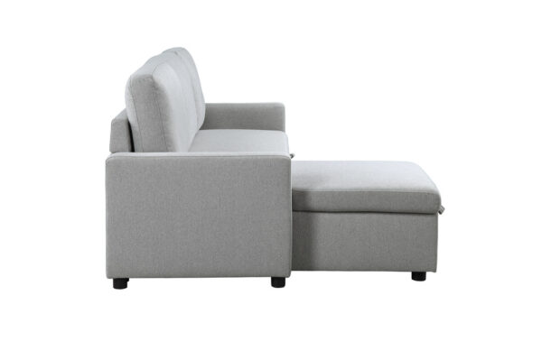 9359GRY Seating-Brandolyn Collection 2-Piece Reversible Sectional...