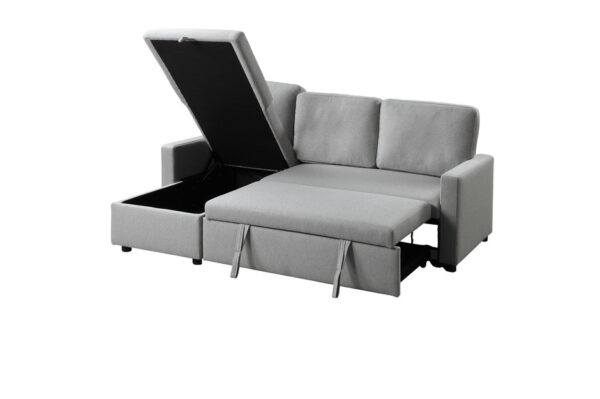 9359GRY Seating-Brandolyn Collection 2-Piece Reversible Sectional...