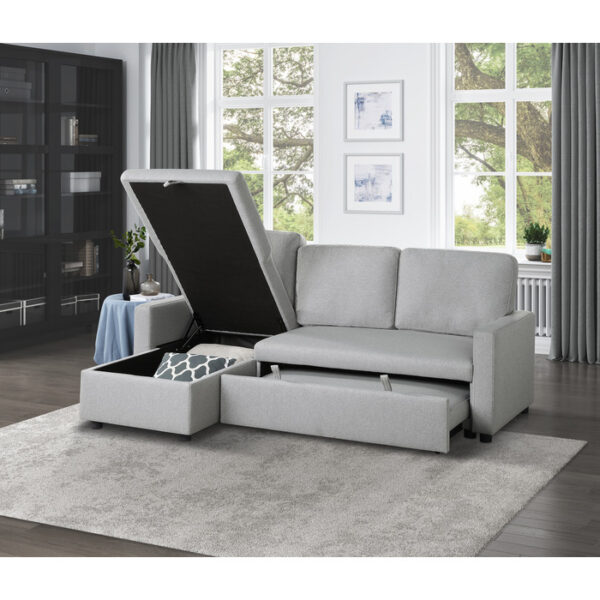 9359GRY*SC 2-Piece Reversible Sectional...