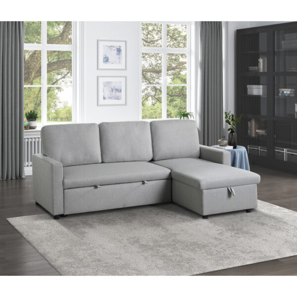 9359GRY*SC 2-Piece Reversible Sectional...