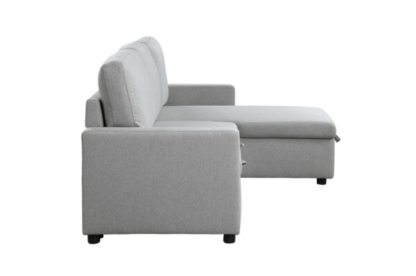 9359GRY Seating-Brandolyn Collection 2-Piece Reversible Sectional...