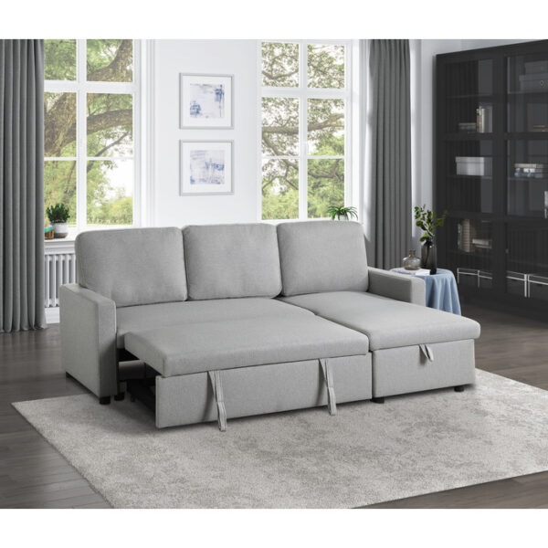 9359GRY*SC 2-Piece Reversible Sectional...