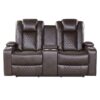 9366DB Seating-Caelan Collection 2pc Set: Sofa, Love (Power)
