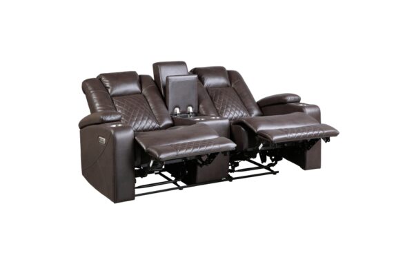 9366DB Seating-Caelan Collection 2pc Set: Sofa, Love (Power)