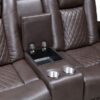 9366DB Seating-Caelan Collection 2pc Set: Sofa, Love (Power)