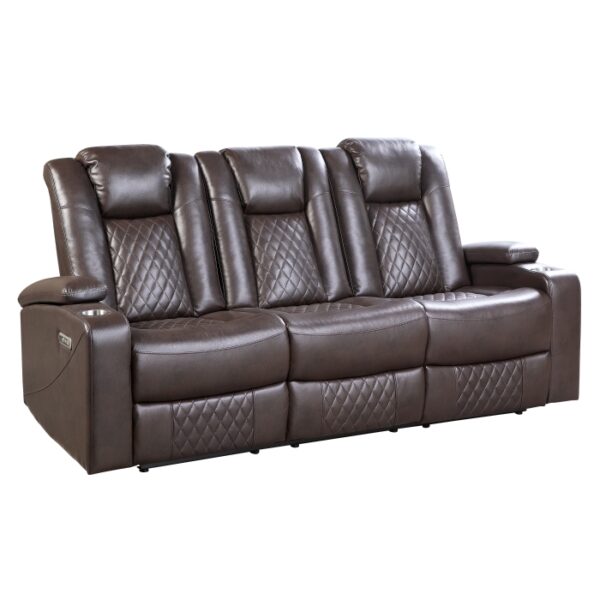 9366DB-3PWH Power Double Reclining Sofa ...