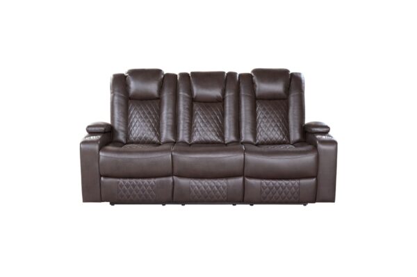 9366DB Seating-Caelan Collection 2pc Set: Sofa, Love (Power)