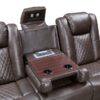 9366DB Seating-Caelan Collection 2pc Set: Sofa, Love (Power)
