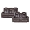 9366DB Seating-Caelan Collection 2pc Set: Sofa, Love (Power)