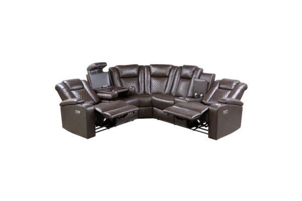 9366DB-SC Seating-Caelan Collection 3-Piece Power Reclining Sect...