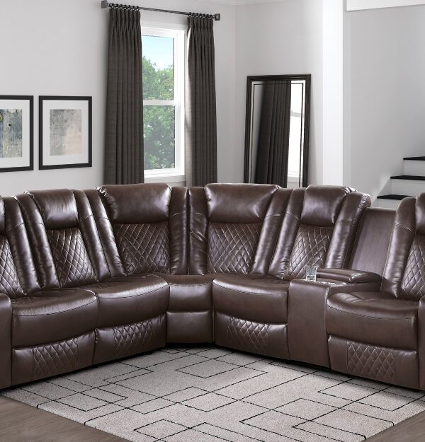 9366DB-SC Seating-Caelan Collection 3-Piece Power Reclining Sect...