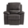 9368BRW Seating-Dawson Collection 2pc Set: Sofa, Love